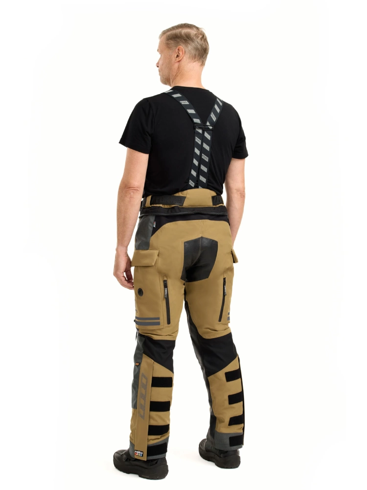 Spodnie motocyklowe tekstylne Rukka TitanTrail-R brązowe