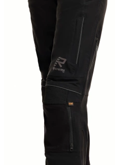 Spodnie motocyklowe damskie tekstylne Rukka FlexoRina czarne