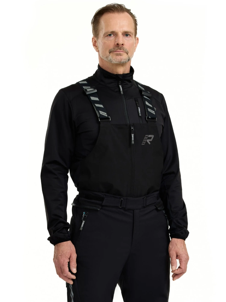Ocieplacz z szelkami Rukka Wind-R czarny