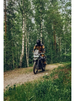 Kurtka motocyklowa tekstylna Rukka TitanTrail-R brązowa