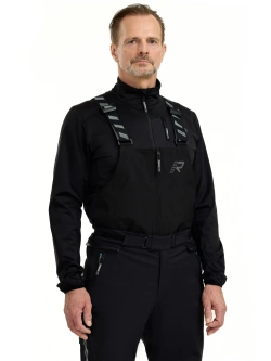 Ocieplacz z szelkami Rukka Wind-R czarny