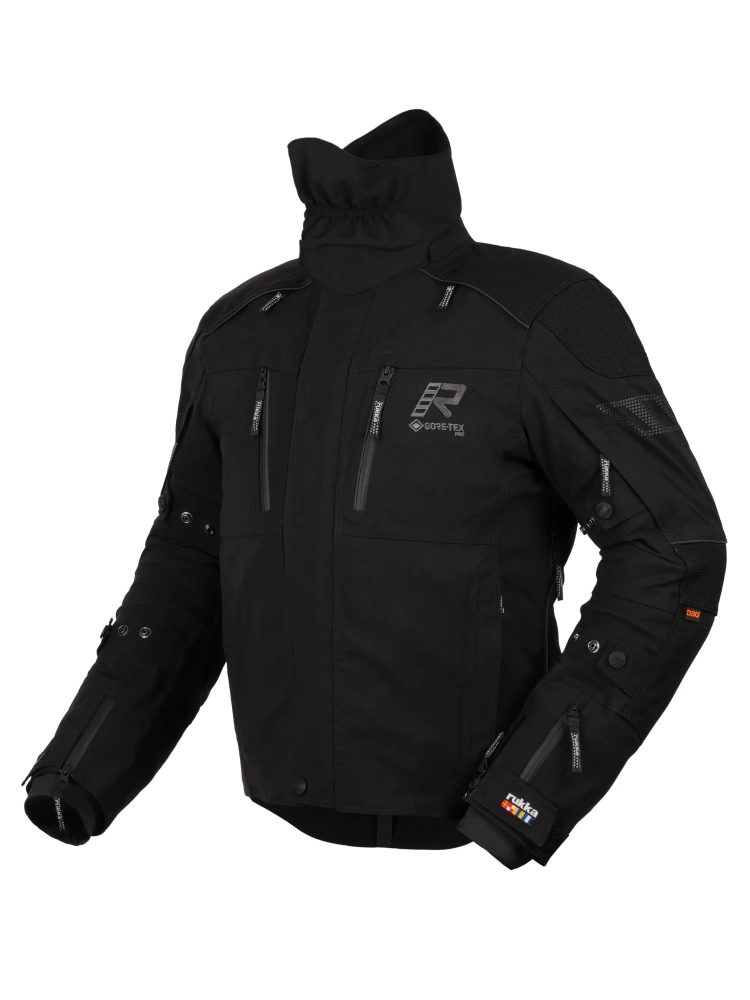 Kurtka motocyklowa tekstylna Rukka Flexo-R czarna