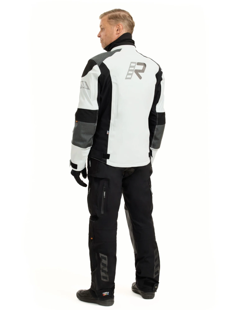 Kurtka motocyklowa tekstylna Rukka Flexo-R szara