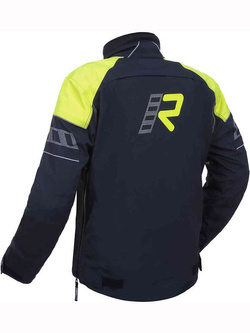 Kurtka motocyklowa tekstylna Rukka R-EX czarno-fluo żółta