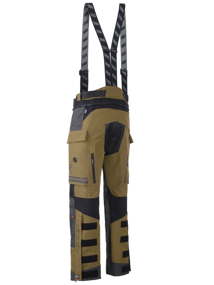 Spodnie motocyklowe tekstylne Rukka TitanTrail-R brązowe