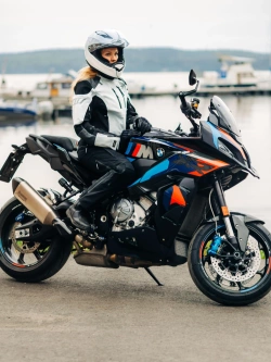 Kurtka motocyklowa damska tekstylna Rukka FlexoRina szara