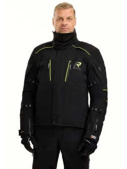 Kurtka motocyklowa tekstylna Rukka Flexo-R czarno-żółta