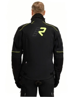 Kurtka motocyklowa tekstylna Rukka Flexo-R czarno-żółta