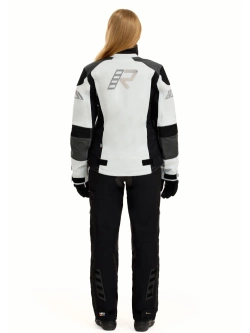 Kurtka motocyklowa damska tekstylna Rukka FlexoRina szara