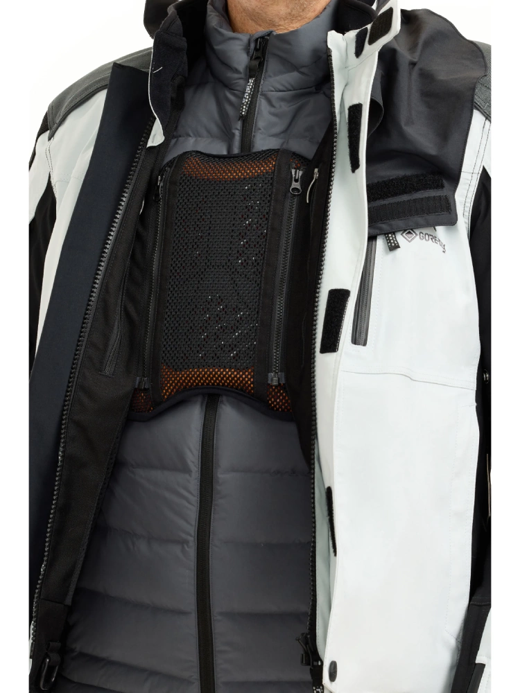 Kurtka motocyklowa tekstylna Rukka Flexo-R szara