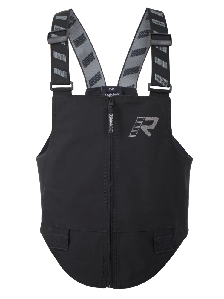 Ocieplacz z szelkami Rukka Wind-R czarny