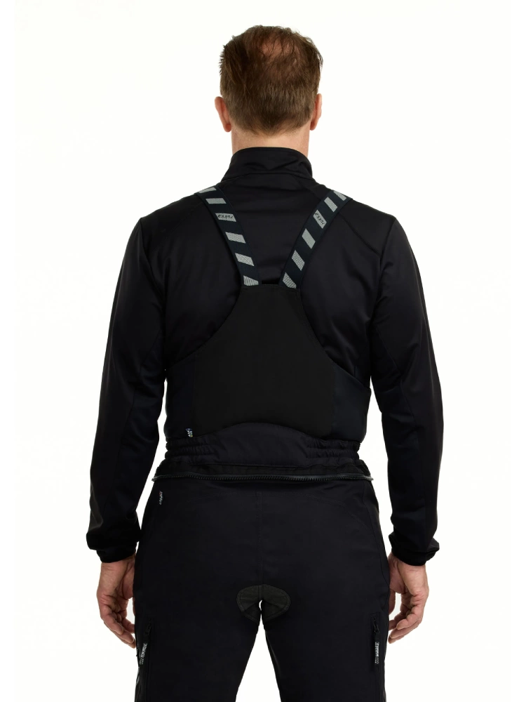 Ocieplacz z szelkami Rukka Wind-R czarny