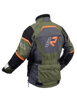 Kurtka motocyklowa tekstylna Rukka Rimo-R Pro zielono-szaro-czarna