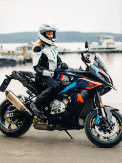 Spodnie motocyklowe damskie tekstylne Rukka FlexoRina czarne