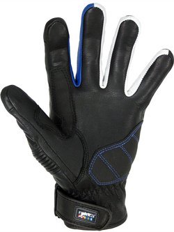 Rękawice motocyklowe skórzane Rukka Rytmi 2.0 czarno-niebieskie